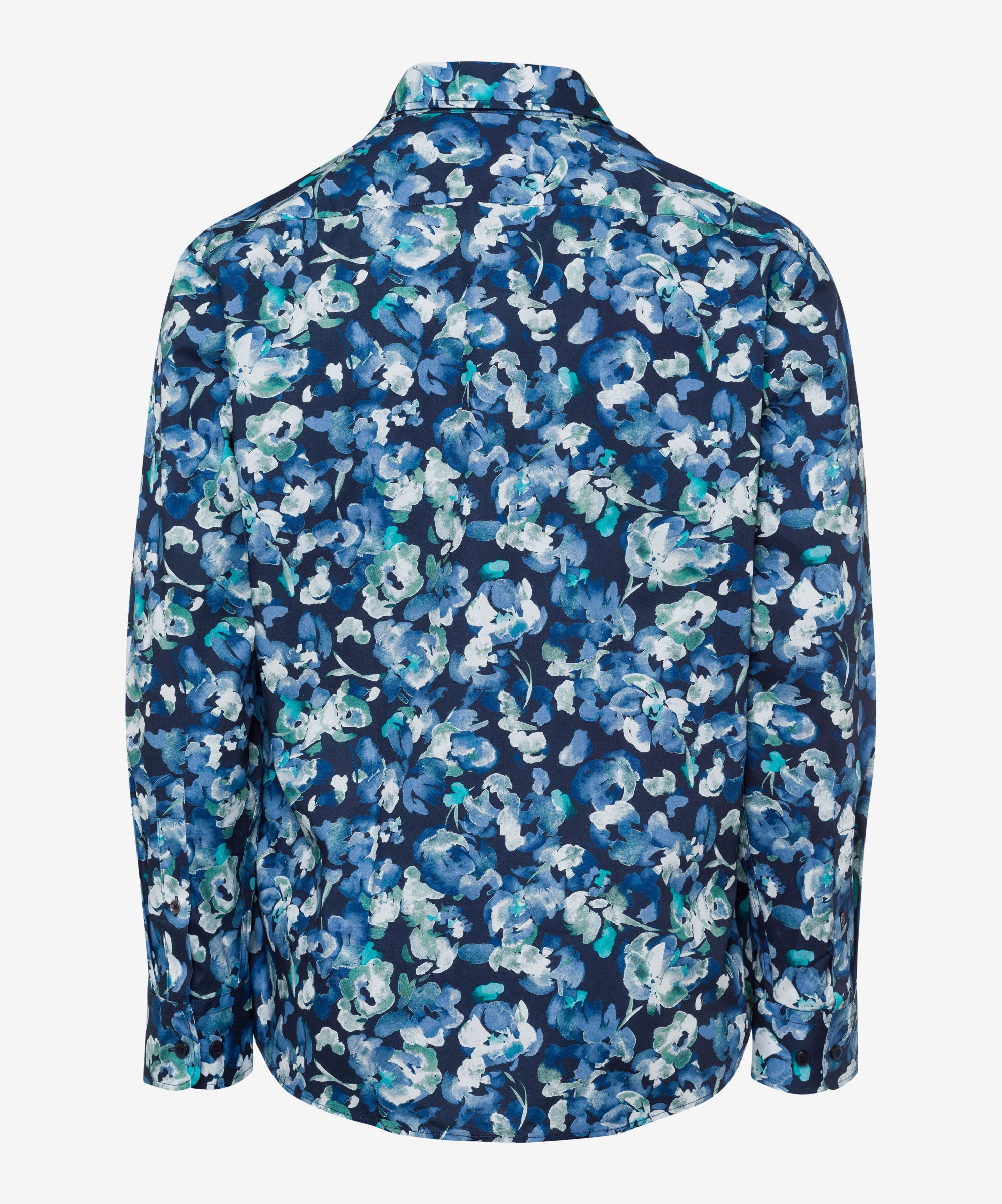 Brax Harold Printed Shirt - Blue Floral
