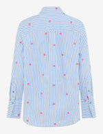 Load image into Gallery viewer, Brax Viki Embroidered Shirt - Blue
