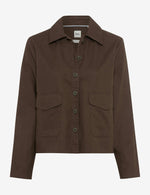 Load image into Gallery viewer, Brax Vega Linen Jacket - Chocolate
