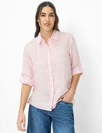 Load image into Gallery viewer, Brax Vicki Linen Shirt - Pink
