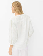 Load image into Gallery viewer, Brax Velia Cut Out Shirt - White
