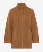 Load image into Gallery viewer, Brax Alex Zip Through Cardigan - Brown
