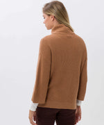 Load image into Gallery viewer, Brax Alex Zip Through Cardigan - Brown
