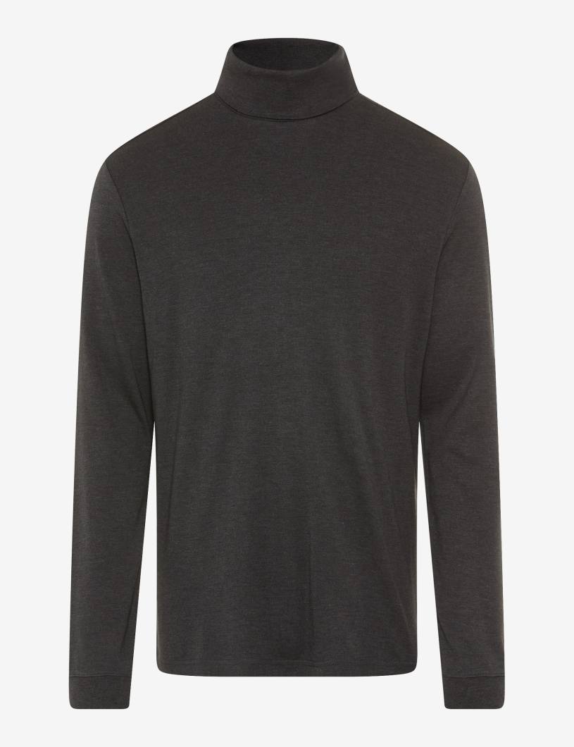 Brax Benno Roll Neck Skivvy - Charcoal