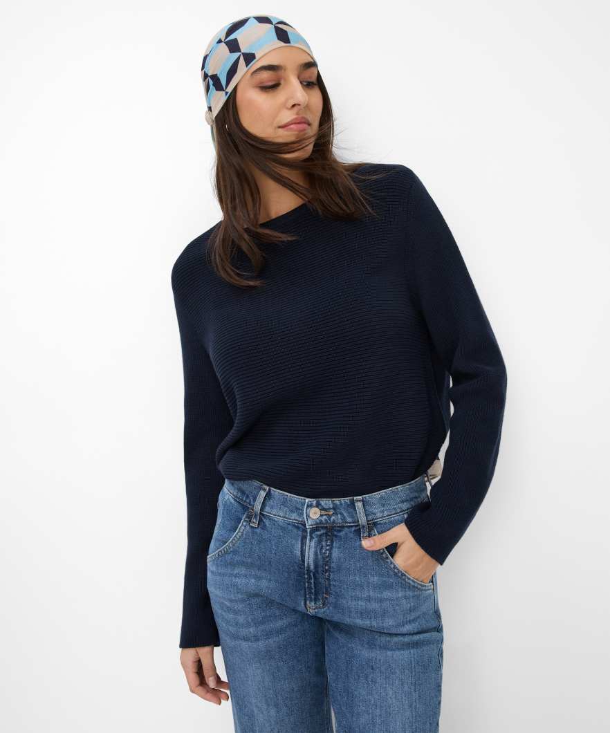 Brax Woman Lesley Knit - Navy