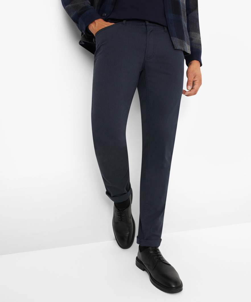 Brax HI-FLEX Stretch Chuck Print Jean - Navy