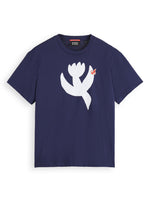 Load image into Gallery viewer, Scotch and Soda Free Spirit Tee - Navy
