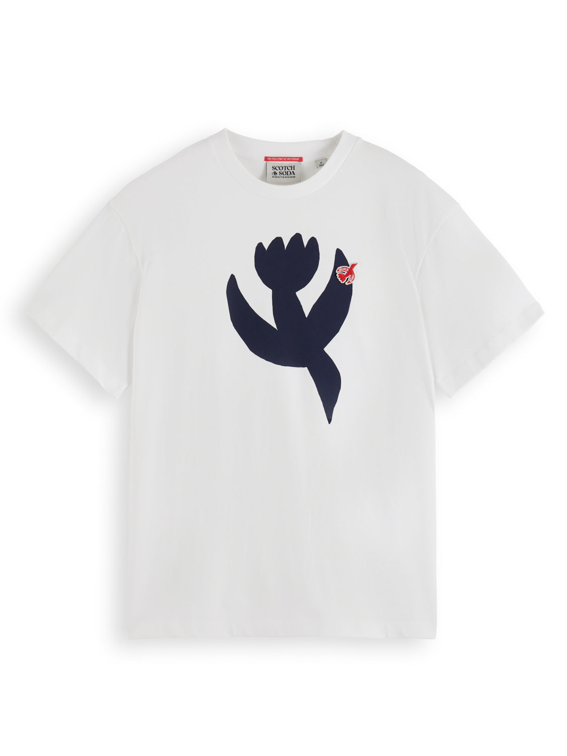 Scotch and Soda Free Spirit Tee - White