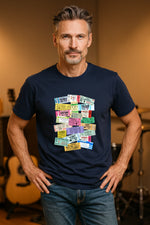 Load image into Gallery viewer, IsThatSo Concert Tickets 2 Tee - Dark Blue - Mitchell McCabe Menswear
