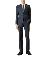 Load image into Gallery viewer, Ted Baker &#39;Elegan&#39; Notch Lapel Prince of Wales Check Wool Suit Jacket - Gunmetal
