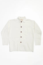 Load image into Gallery viewer, Uskess Button Overshirt - Cream
