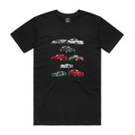 Load image into Gallery viewer, IsThatSo Famous Porsches Tee - Black - Mitchell McCabe Menswear
