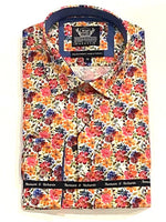 Load image into Gallery viewer, Thomson &amp; Richards Fofana Floral Print Shirt - Candy
