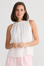 Load image into Gallery viewer, Holiday Margot Top - White - Mitchell McCabe Menswear
