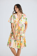 Load image into Gallery viewer, Holiday Lola Dress - Tropical Fiesta

