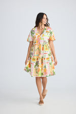 Load image into Gallery viewer, Holiday Lola Dress - Tropical Fiesta
