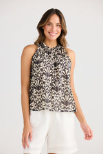 Load image into Gallery viewer, Holiday Margot Top - Spring Fan
