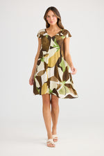 Load image into Gallery viewer, Holiday Sail Away Mini Dress - Jungle Print
