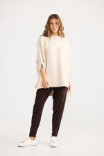 Load image into Gallery viewer, Homelove Cinder Poncho - Oat - Mitchell McCabe Menswear
