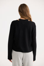 Load image into Gallery viewer, Homelove Lenora Knit Set - Black - Mitchell McCabe Menswear
