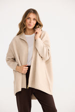 Load image into Gallery viewer, Homelove Woodside Poncho - Oat - Mitchell McCabe Menswear
