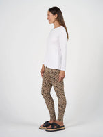 Load image into Gallery viewer, Lou Lou Jones Long Sleeve Fitted Bamboo Top - White - Mitchell McCabe Menswear
