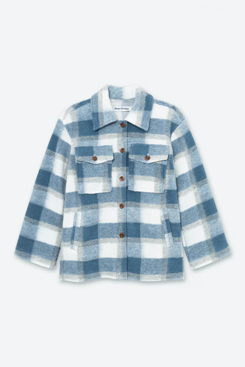 Kings Of Indigo Ariko Jacket - Faded Blue