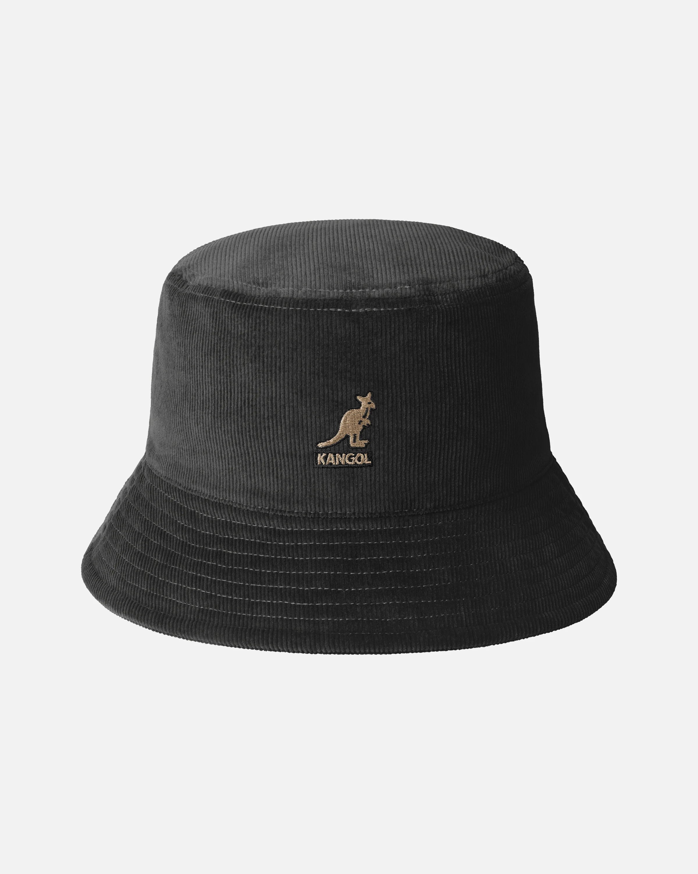 Kangol Cord Bucket Hat - Black