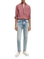 Load image into Gallery viewer, Scotch and Soda Printed Poplin Shirt - Pink
