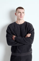 Load image into Gallery viewer, American Vintage Bobypark Sweat Shirt - Charcoal Melange
