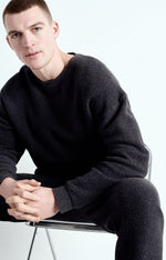 Load image into Gallery viewer, American Vintage Bobypark Sweat Shirt - Charcoal Melange

