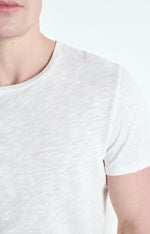Load image into Gallery viewer, American Vintage Bysapick Slub Tee - White
