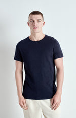 Load image into Gallery viewer, American Vintage Bysapick Slub Tee - Navy
