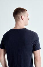 Load image into Gallery viewer, American Vintage Bysapick Slub Tee - Navy

