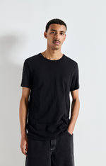 Load image into Gallery viewer, American Vintage Bysapick Slub Tee - Black
