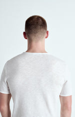 Load image into Gallery viewer, American Vintage Sonoma Raw Edge Tee - White
