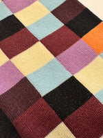 Load image into Gallery viewer, Mitchell McCabe - Block Check Sock in Plum
