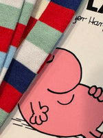 Load image into Gallery viewer, Mitchell McCabe - Block Check Sock in Sky
