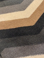Load image into Gallery viewer, Mitchell McCabe - Chevron Stripe Sock in Charcoal

