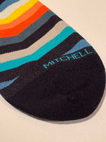 Load image into Gallery viewer, Mitchell McCabe - Chevron Stripe Sock in Multi
