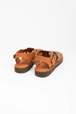 Load image into Gallery viewer, Organic Handloom Gurka Sandal - Brown - Mitchell McCabe Menswear
