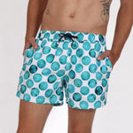 Load image into Gallery viewer, Original Weekend Swim Shorts - Ocean Spot in Ocean Green
