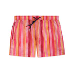 Load image into Gallery viewer, Original Weekend Swim Shorts - Miami Stripe in Hibiscus
