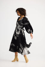Load image into Gallery viewer, Shanty Amor Wrap Dress - Sahara Bloom
