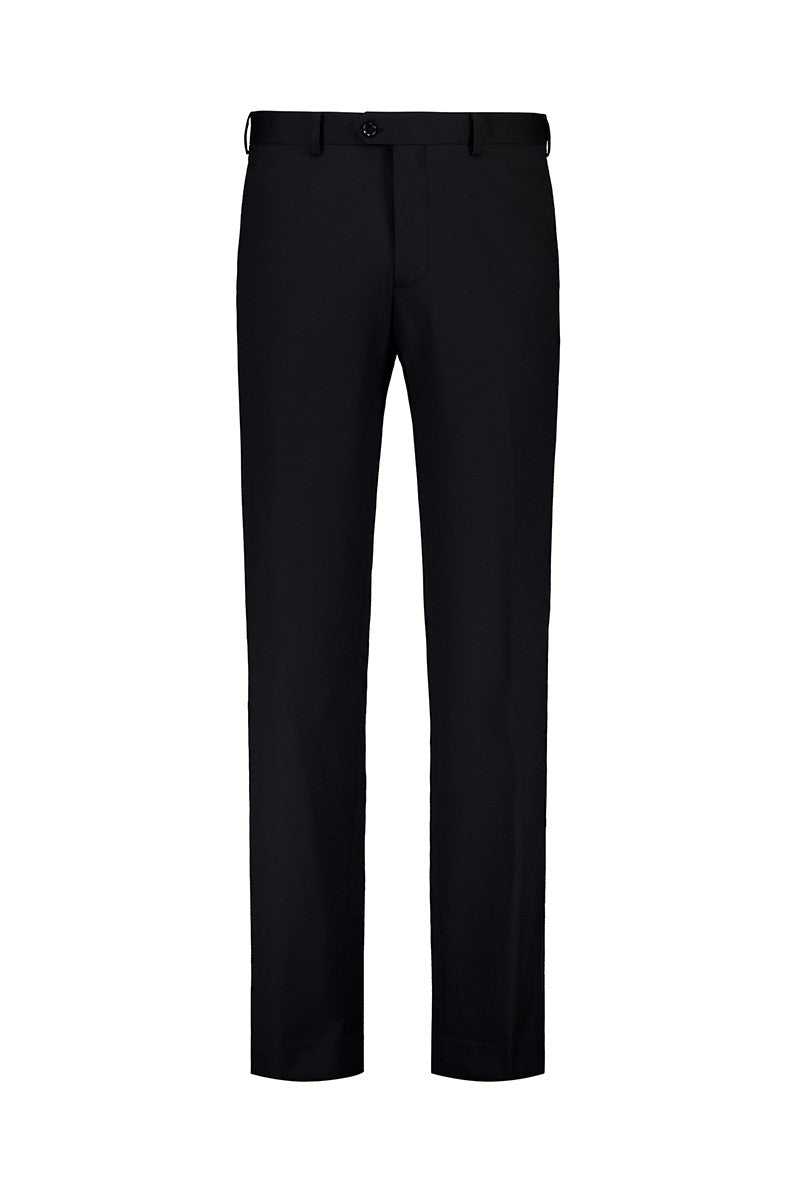 Cambridge Interceptor Wool Trouser - Black