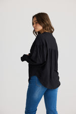 Load image into Gallery viewer, Talisman Balmoral Shirt - Black - Mitchell McCabe Menswear
