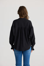 Load image into Gallery viewer, Talisman Balmoral Shirt - Black - Mitchell McCabe Menswear
