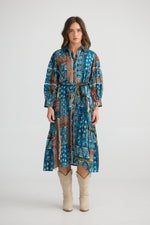 Load image into Gallery viewer, Talisman Castella Dress - Sicilian Patchwork - Mitchell McCabe Menswear

