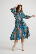 Load image into Gallery viewer, Talisman Castella Dress - Sicilian Patchwork - Mitchell McCabe Menswear
