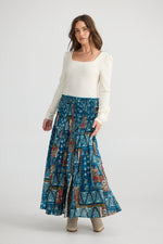 Load image into Gallery viewer, Talisman Balmoral Skirt - Sicilian Patchwork
